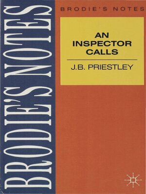 cover image of Priestley: An Inspector Calls